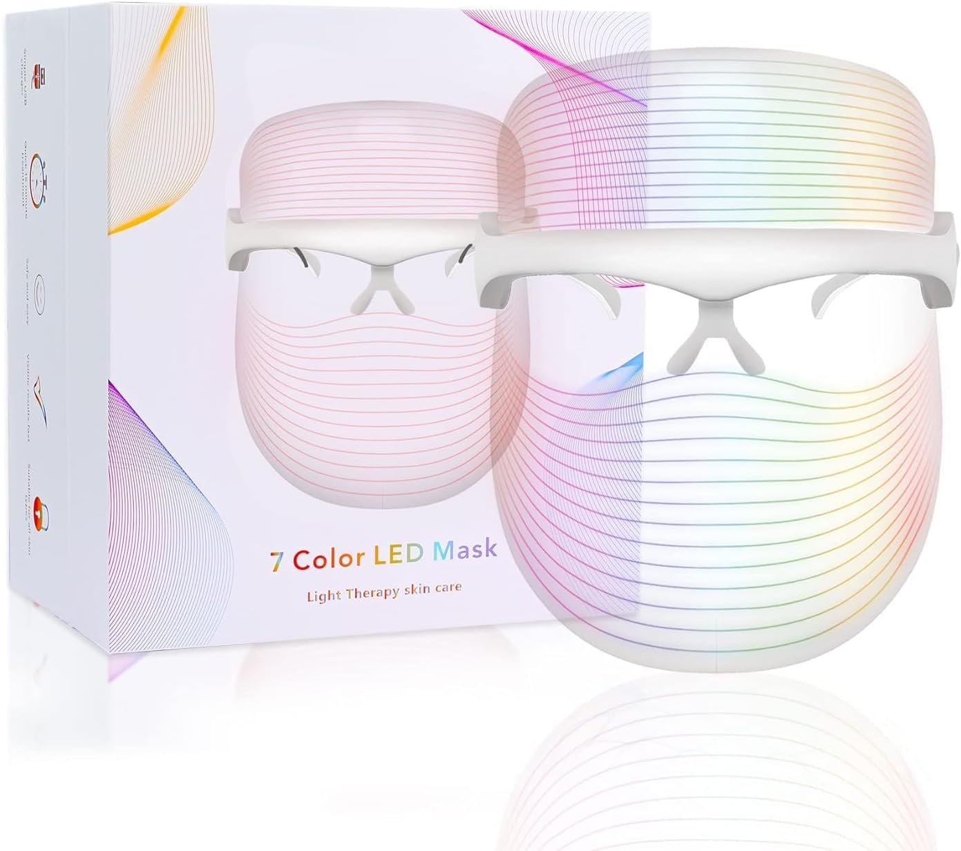 7 Color LED Face Mask