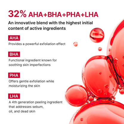 Medicube Red Body Peeling Shot, AHA + BHA Exfoliating Body Spray