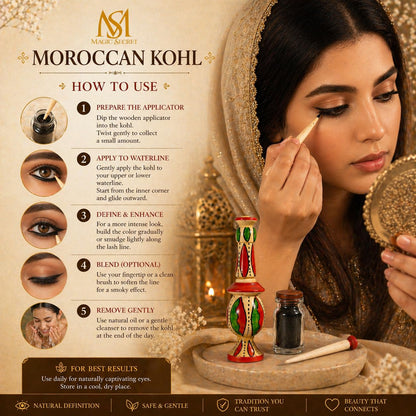 Moroccan Kohl 10g Natural Eyeliner