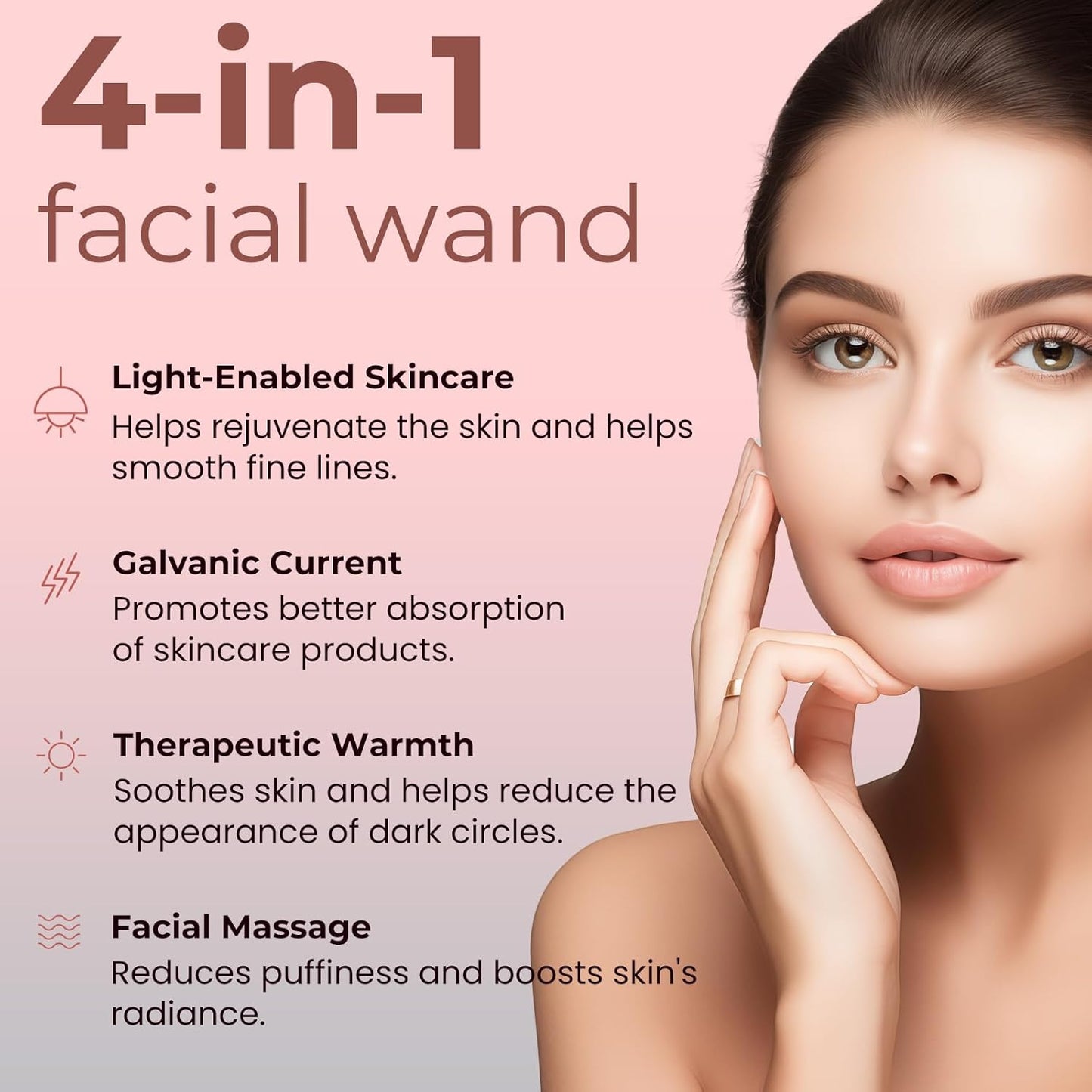 7 Color Red Light Therapy Wand