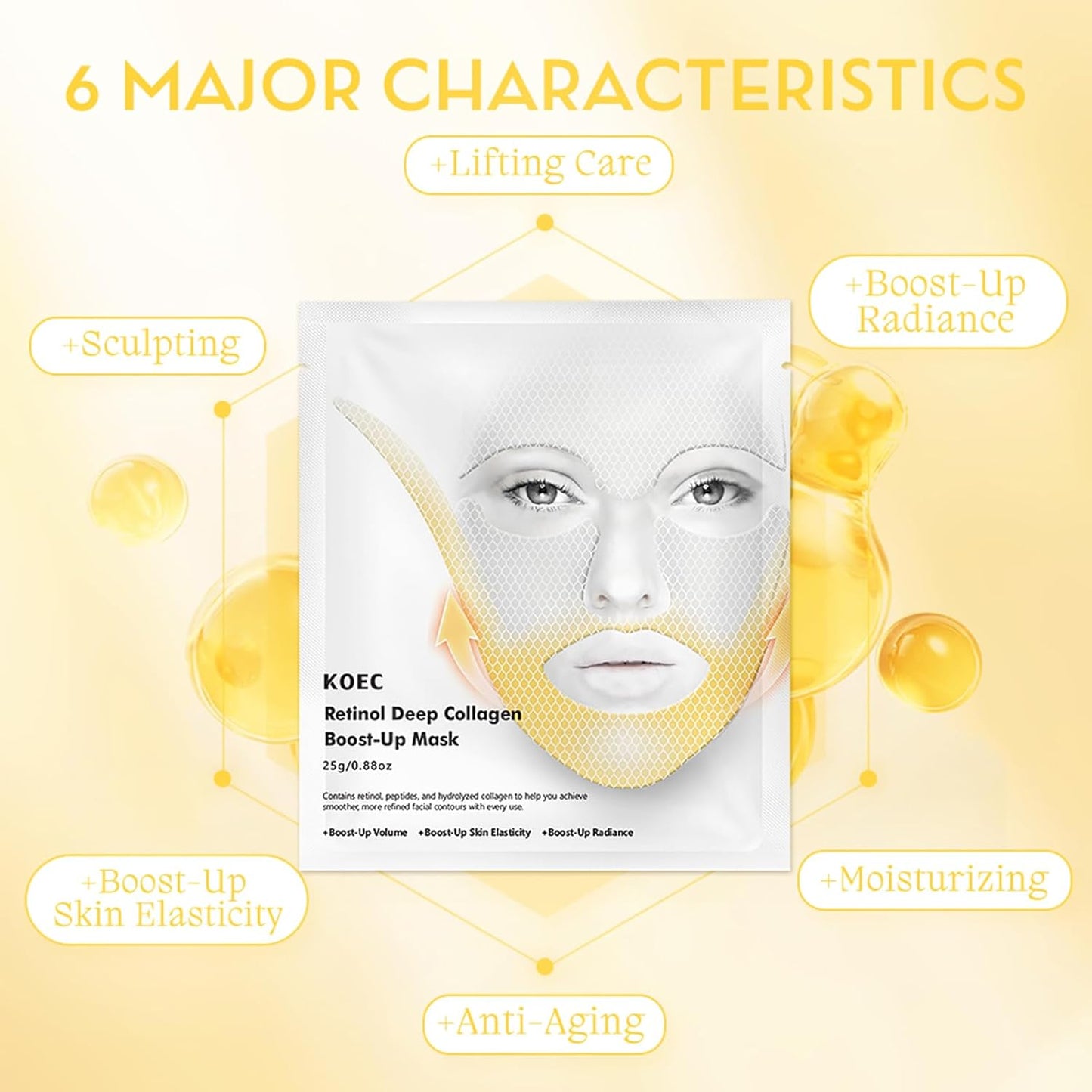 Retinol Deep Collagen Overnight Boost Up Mask
