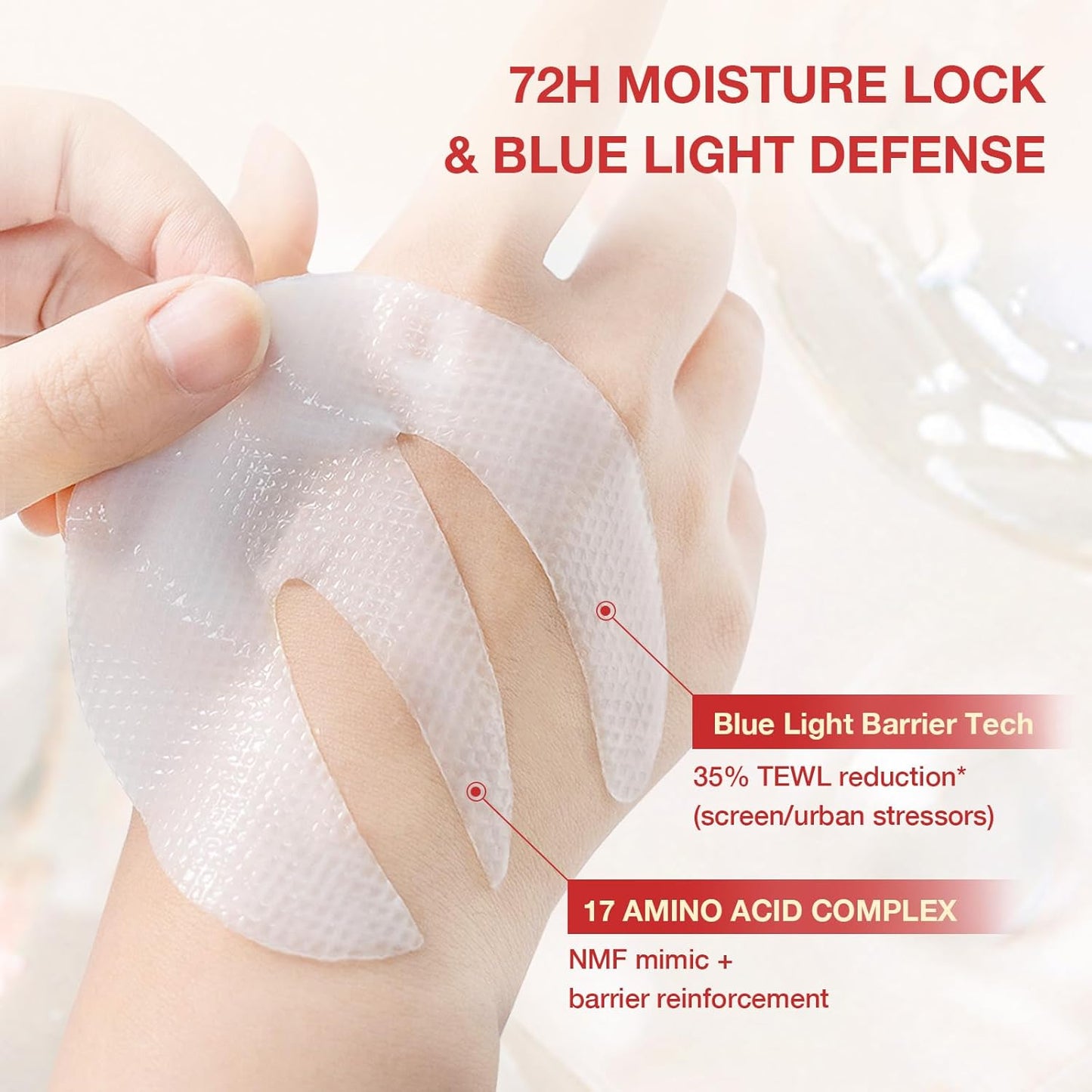 Deep Moisturizing Niacin Vitamin C Collagen Eye Mask