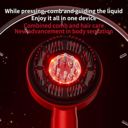 Red Light Therapy Scalp Massager Hair Comb
