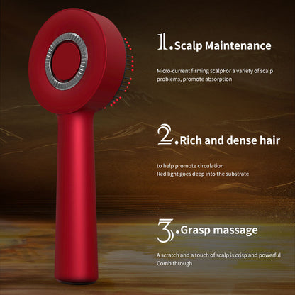 Red Light Therapy Scalp Massager Hair Comb